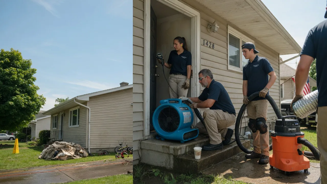 Water Damage Restoration in Mcleansboro, IL near me